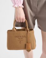 Prada Jardinière cotton canvas mini handbag - Image 2